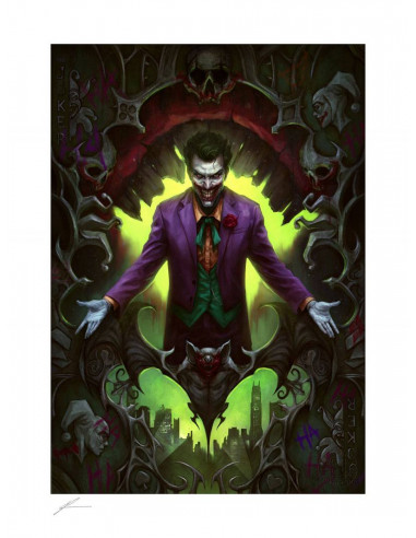 DC Comics - Art Print - The Joker: Wild Card - Edition Limitée