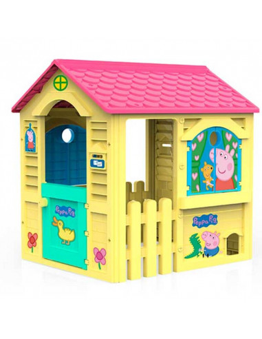 Maison de jeux pour enfants Chicos Peppa Pig (84 x 103 x 104 cm)