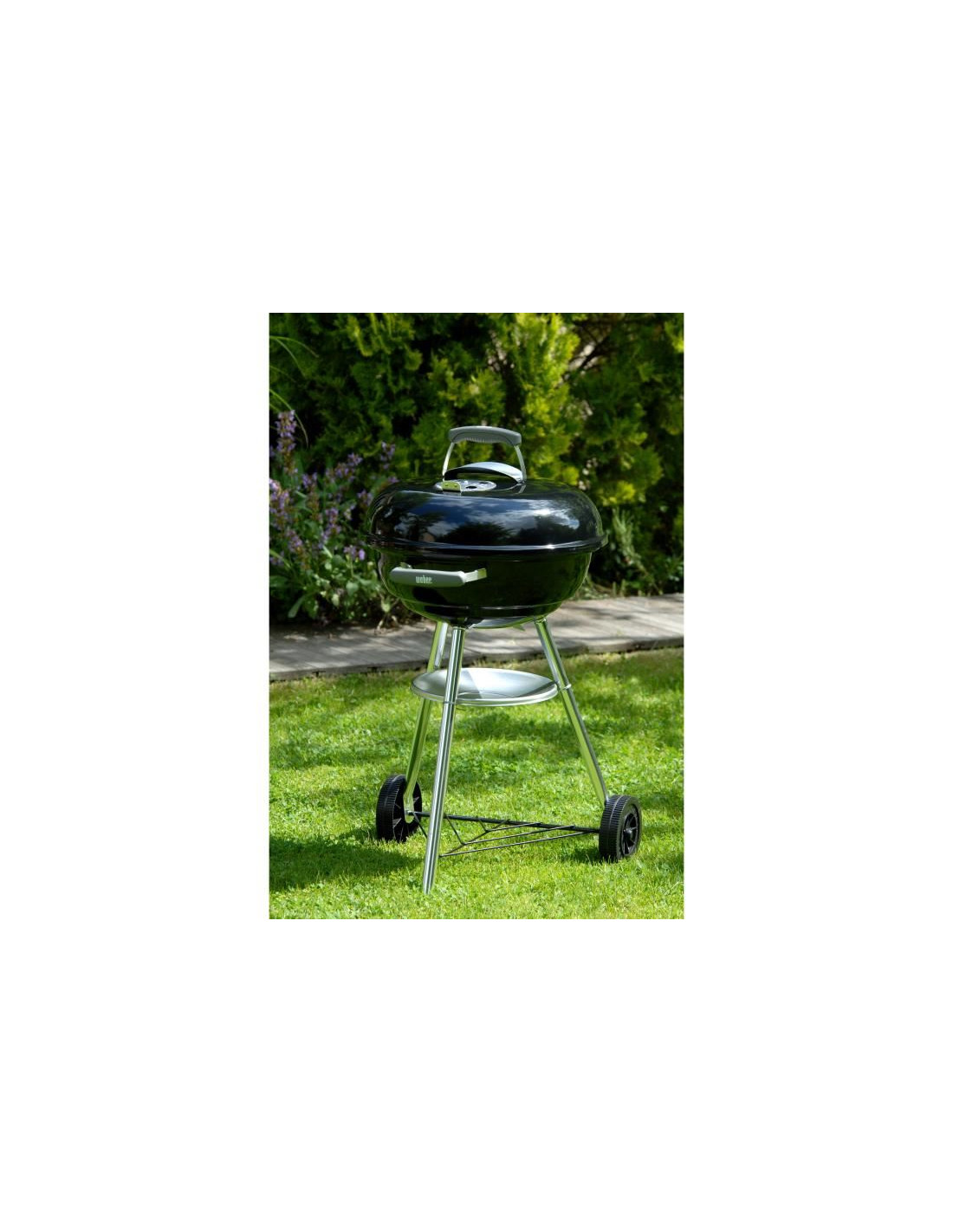 Barbecue charbon Compact Kettle 47 cm noir - Weber 