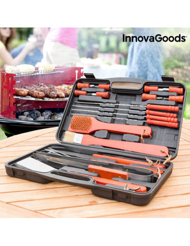 Malette Barbecue Barbecase InnovaGoods 18 PiÃÂÃÂÃÂÃÂÃÂÃÂÃÂÃÂÃÂÃÂÃÂÃÂÃÂÃÂÃÂÃÂ¨ces