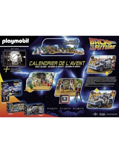 PLAYMOBIL® - 70576 - Calendrier de l'Avent Retour vers le futur