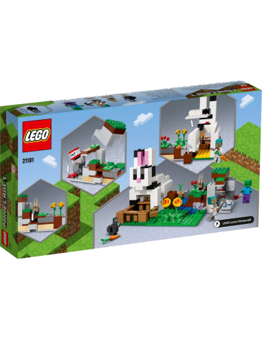 LEGO® Minecraft 21181 : le Ranch du Lapin