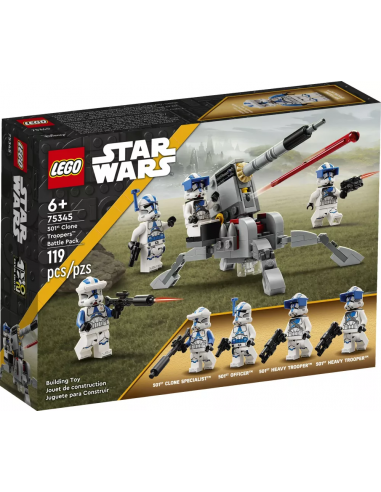 LEGO® star Wars - 75345 - Pack de Combat des Clone Troopers de la 501ème Légion