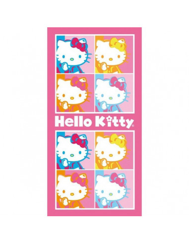 Serviette de Bains Hello kitty Pop Art