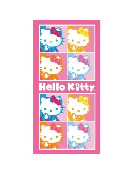 Serviette de Bains Hello kitty Pop Art