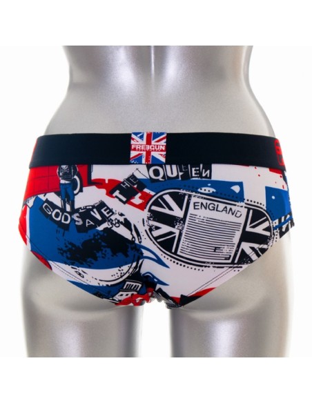 Freegun - Boxer Original Femme BUS- Noir/Rouge Freegun - Boxer Original Femme BUS- Noir/Rouge