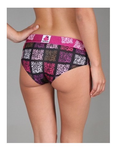 Freegun - Boxer Original Femme KOD - Rose/Blanc