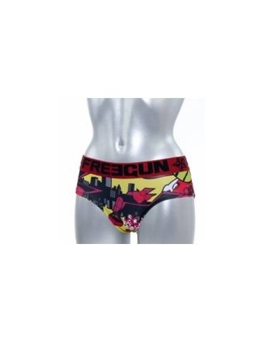 Freegun - Boxer Original Femme ARMA - Rouge/Noir