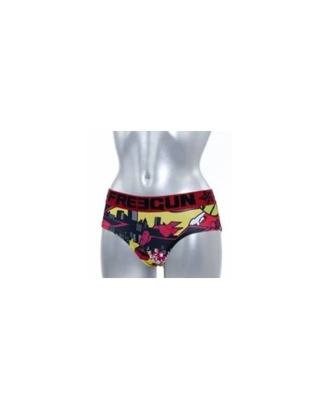 Freegun - Boxer Original Femme ARMA - Rouge/Noir Freegun - Boxer Original Femme ARMA - Rouge/Noir