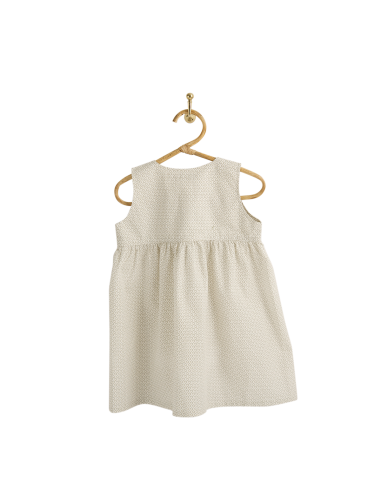 PIROULI - Robe Lilou imprimé point kaki