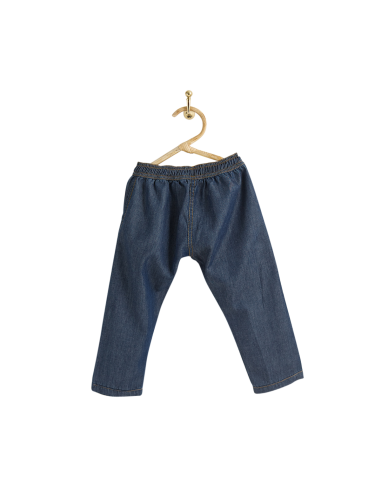 Pirouli - Pantalon Nathalie Uni Indigo