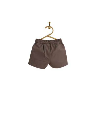 PIROULI - Short Océane uni taupe