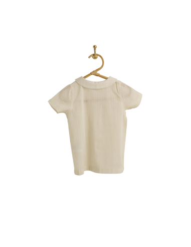 PIROULI - Chemisier Karine uni grège