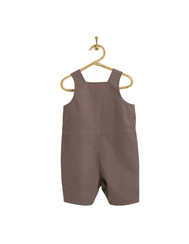 PIROULI - Salopette Franck uni taupe
