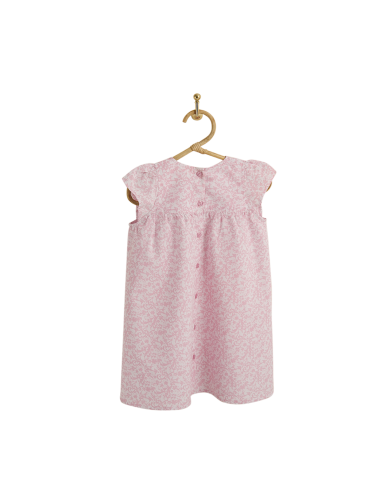 PIROULI - Robe Manon imprimé jardin rose