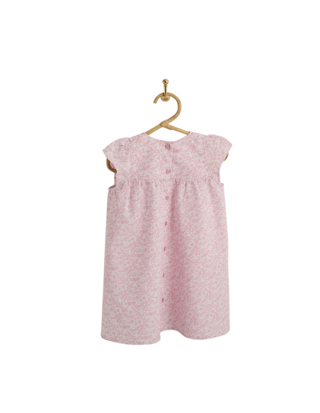 PIROULI - Robe Manon imprimé jardin rose