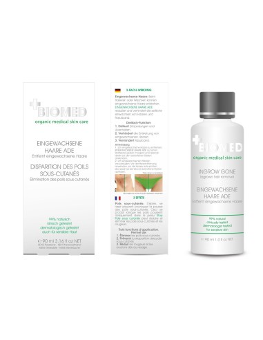 Biomed - Ingrow Gone - Lotion contre les Poils sous-cutanés - 90 ml
