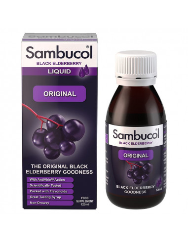 Sambucol - Original Extrait de Baies de Sureau Noir 120 ml