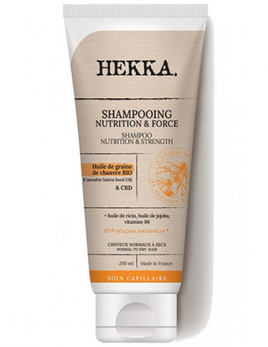 HEKKA - Shampoing Nutrition & Force